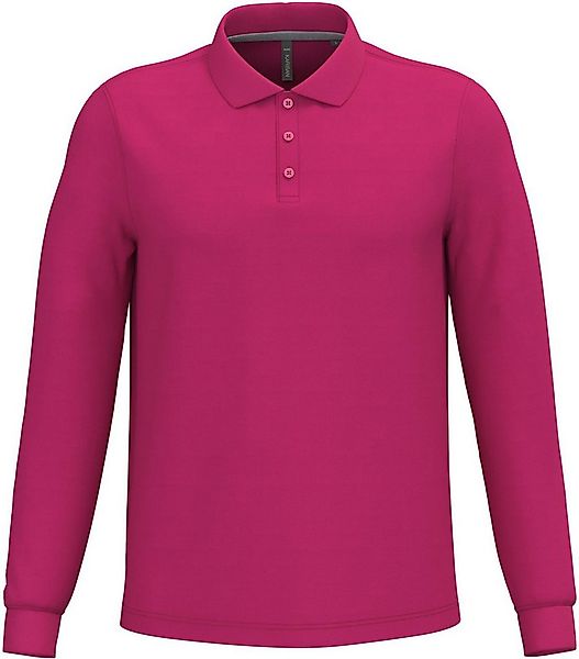 Kariban Langarm-Poloshirt Herren Langarm Poloshirt günstig online kaufen