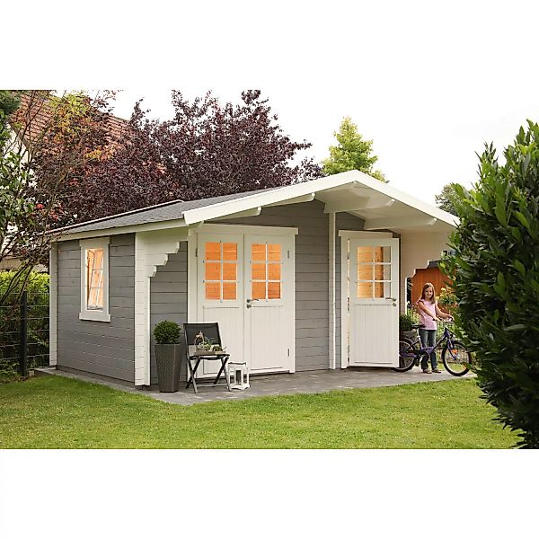 Wolff Finnhaus Holz-Gartenhaus Caro 34 XL 450 cm x 300 cm günstig online kaufen