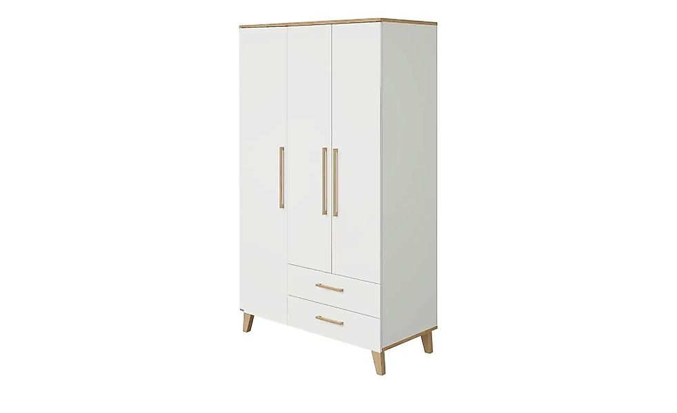 PAIDI Kleiderschrank  Oscar ¦ weiß ¦ Maße (cm): B: 123,5 H: 206 T: 55.9 Bab günstig online kaufen