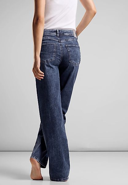 STREET ONE Loose-fit-Jeans, mit Wide Legs günstig online kaufen