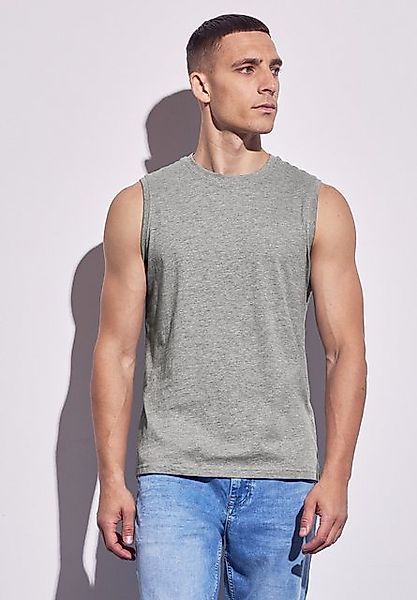 STREET ONE MEN Tanktop mit Rundhalsausschnitt günstig online kaufen