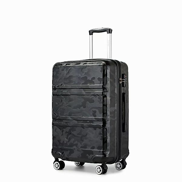 KONO Hartschalen-Trolley mit TSA-Schloss - Reisekoffer günstig online kaufen