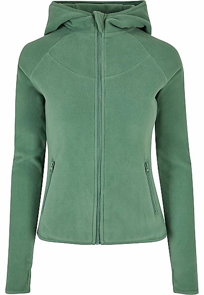 URBAN CLASSICS Sweatjacke "Urban Classics Damen Ladies Polar Fleece Zip Hoo günstig online kaufen
