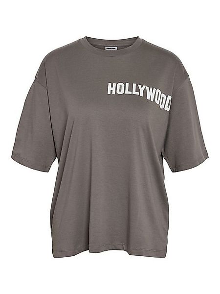 Noisy may T-Shirt Hollywood Schriftzug mit Rückenprint NMMILLIE HOLLYWOOD S günstig online kaufen