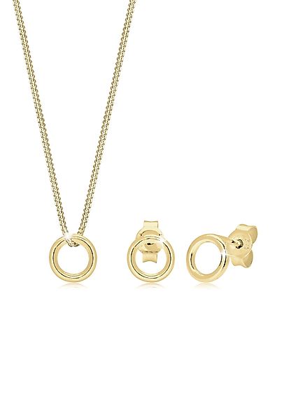 Elli Premium Schmuckset Kreis Rund 375 günstig online kaufen