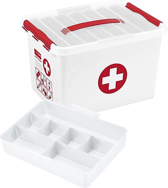 Sunware Aufbewahrungsbox Sunware Erste-Hilfe-Box inklusive Deckel günstig online kaufen
