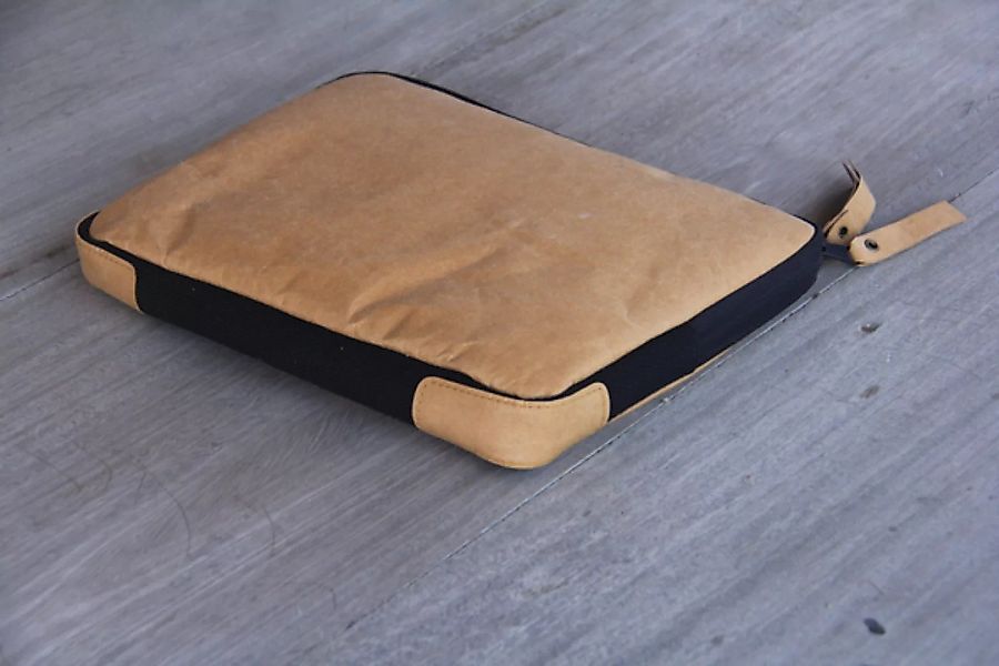 Kraft Papier Laptop Case 12 Zoll, Macbook Hülle, Tasche,Lederoptik günstig online kaufen
