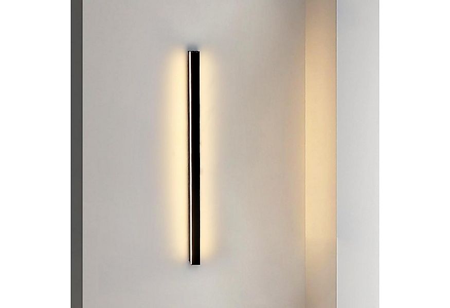 Nettlife LED Wandleuchte Schwarz Modern 60CM 21W Up Down innen Wandbeleucht günstig online kaufen