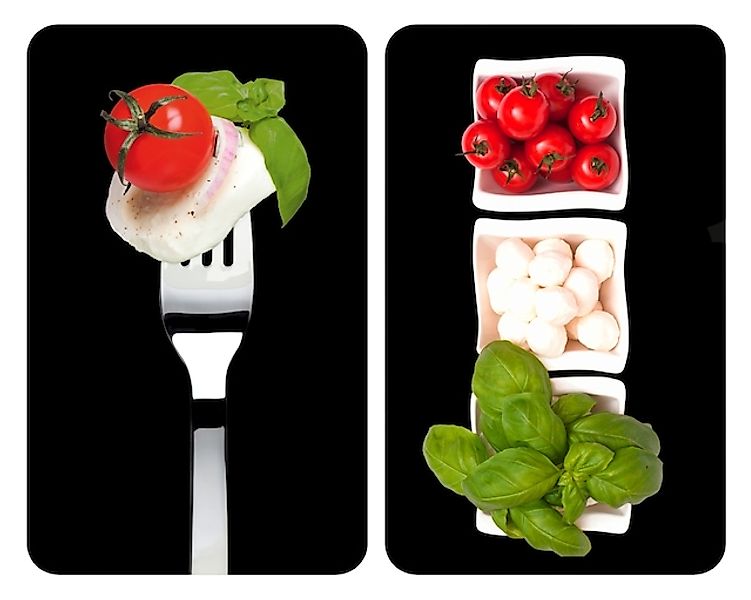 WENKO Herd-Abdeckplatte »Universal Modell Caprese«, (Set, 2 tlg.), Herdabde günstig online kaufen