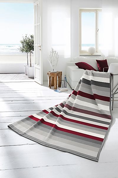 Wohndecke My Home, my home, mit hohem Baumwollanteil, made in Germany günstig online kaufen