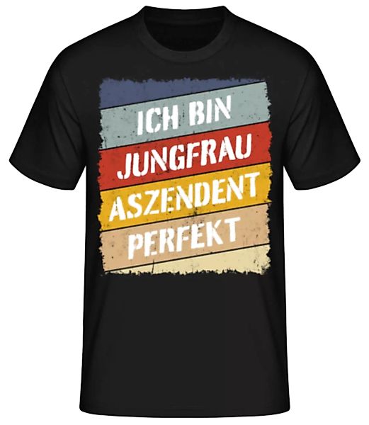 Jungfrau Aszendent Perfekt Retro Stil · Männer Basic T-Shirt günstig online kaufen