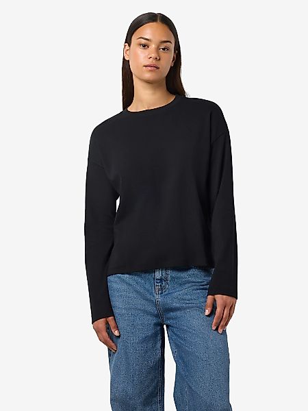 Noisy may Langarmshirt "NMMOCCA L/S REGULAR FIT TOP JRS FWD NOOS" günstig online kaufen