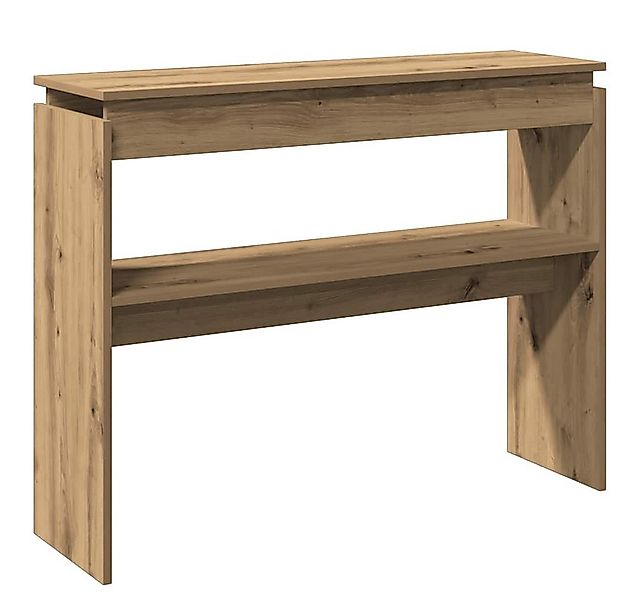 vidaXL Beistelltisch Konsolentisch Artisan-Eiche 102x30x80 cm Holzwerkstoff günstig online kaufen