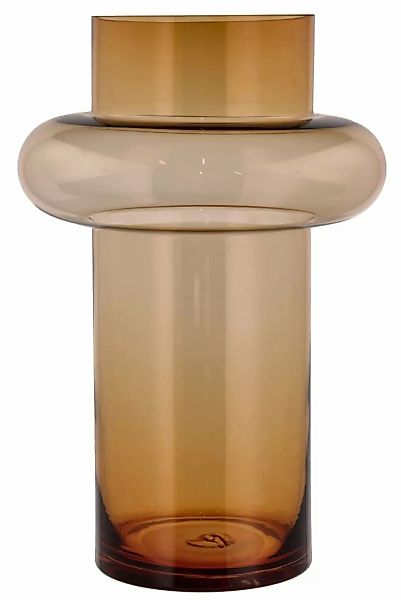 Lyngby Vasen Tube Vase Glas amber 40 cm (orange) günstig online kaufen