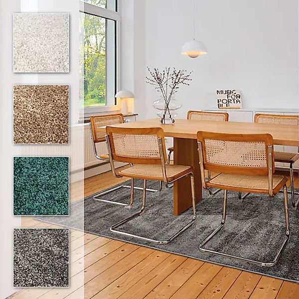 ASTRA Teppich »Sam 250«, rechteckig, 8 mm Höhe, weicher Kurzflor, Wohnzimme günstig online kaufen