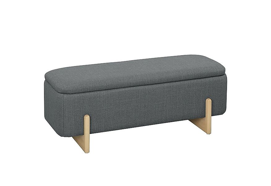 BlingBin Sitzbank mit Stauraum, Polsterbank mit Leinenoptik, mit Sicherheit günstig online kaufen