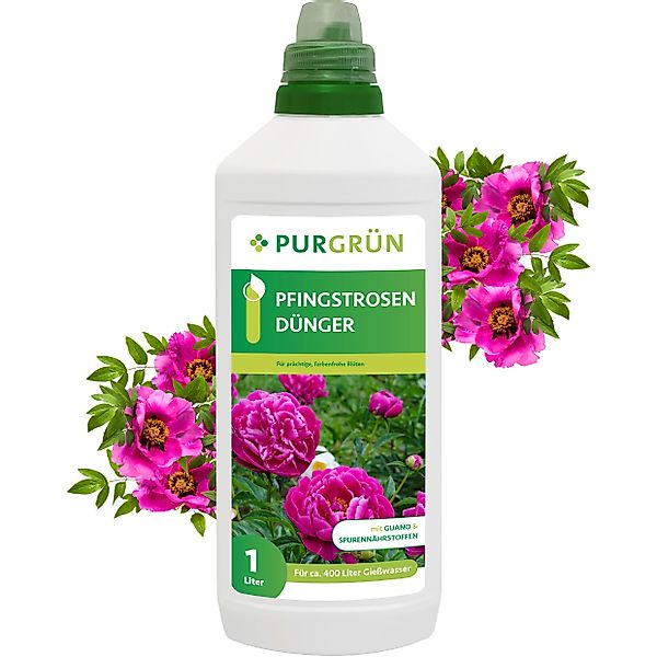 Purgrün Blumendünger Purgrün Pfingstrosen Dünger, NPK günstig online kaufen
