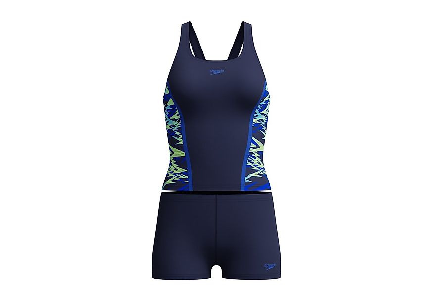Speedo Tankini HYPERBOOM SPLICE TANKINI SET BLK/GRN günstig online kaufen