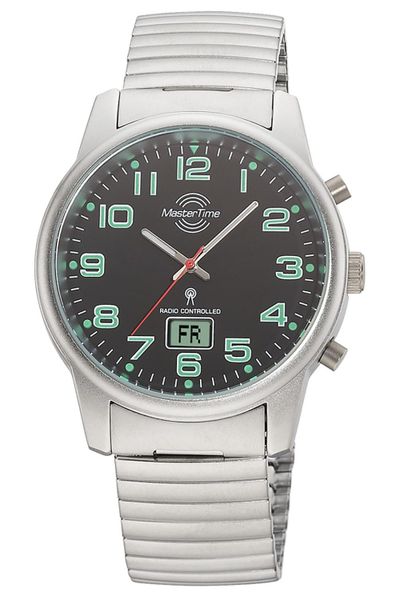 MASTER TIME Funkuhr Herren-mit Zugband günstig online kaufen
