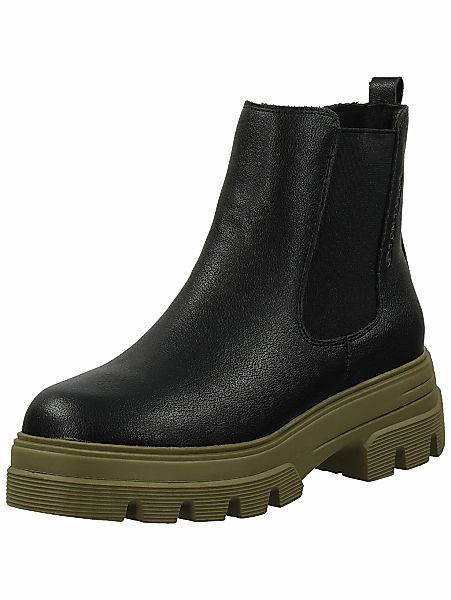 TOM TAILOR Stiefelette "Tom Tailor Stiefelette Lederimitat/Textil" günstig online kaufen