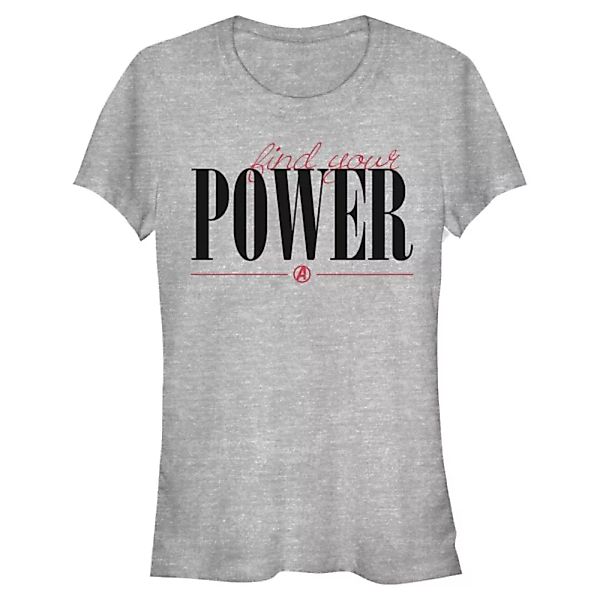 Marvel - Avengers - Text Power Script - Frauen T-Shirt günstig online kaufen