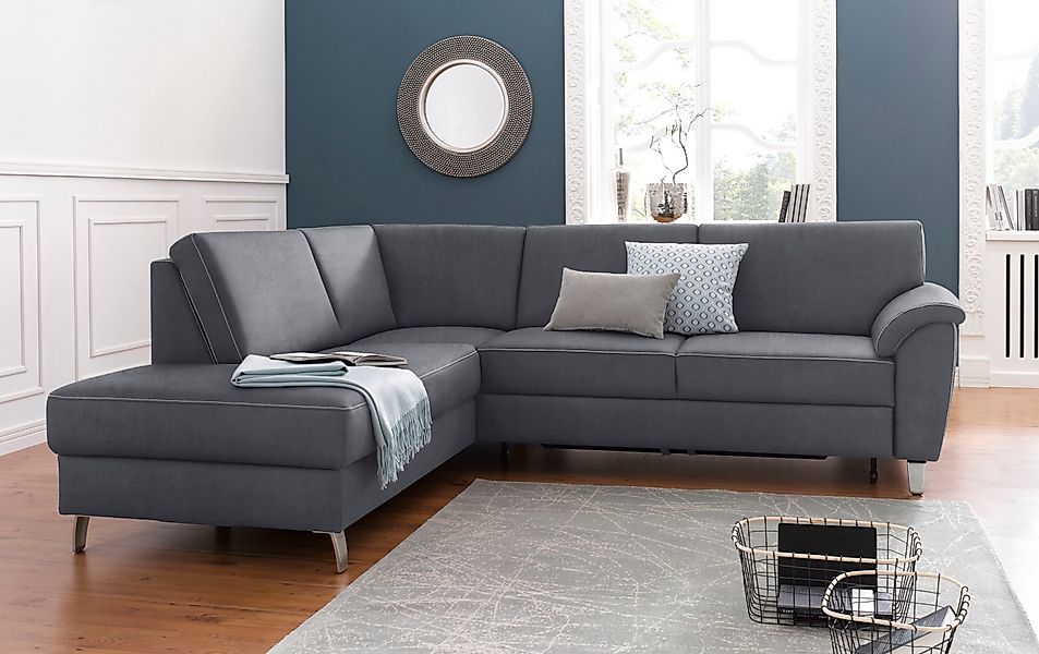 sit&more Ecksofa Texel L-Form, mit Federkern, günstig online kaufen
