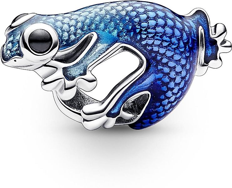 Pandora Kettenanhänger Pandora Metallic-Blaues Gecko Charm 792701C01 Anhäng günstig online kaufen