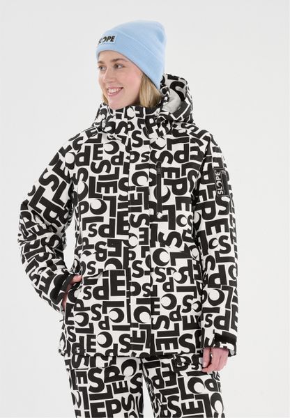 SLOPE Skijacke Kenai mit All-Over-Print und günstig online kaufen