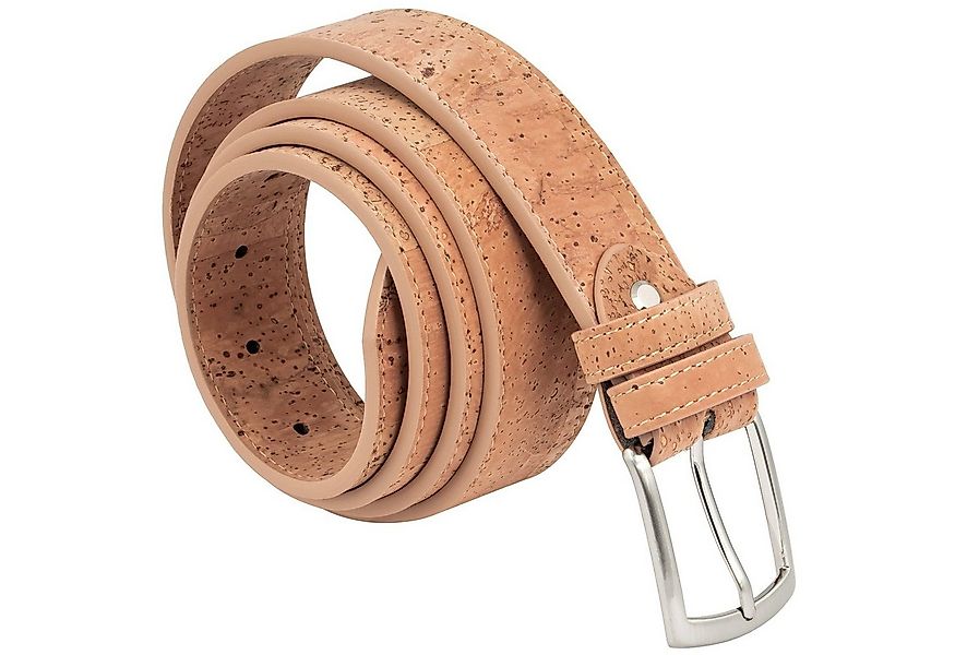 Simaru Gürtelriemen Buenos Aires aus Kork 35mm breit, robuster Herrengürtel günstig online kaufen