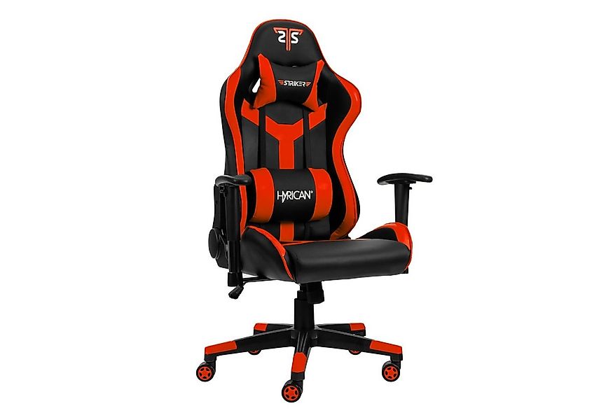 Hyrican Gaming-Stuhl "Striker Copilot" schwarz/rot, Kunstleder, ergonomisch günstig online kaufen