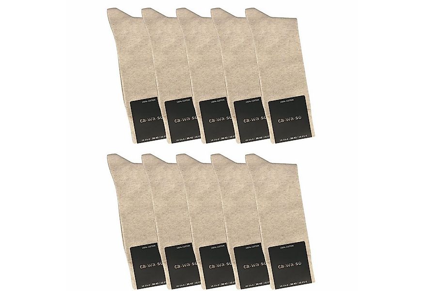 ca·wa·so Businesssocken für Herren aus 100 % Baumwolle - Reine Baumwollsock günstig online kaufen