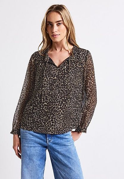 STREET ONE Langarmbluse im Leo Design günstig online kaufen