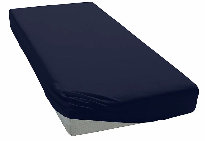 OTTO home Spannbettlaken "BLACKBERRY" 100% Baumwolle, Matratzen bis 28 cm H günstig online kaufen