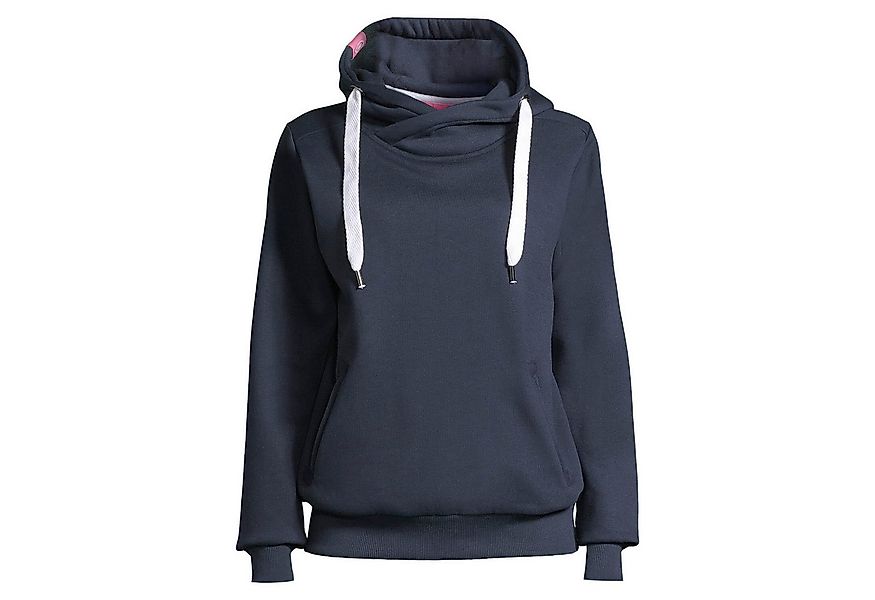 salzhaut Kapuzenpullover Damen Hoodie Pullover Sünn unifarben - Sweater mit günstig online kaufen