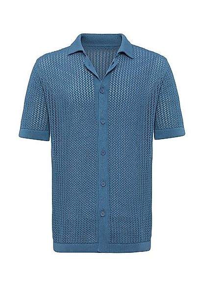 Antioch Cardigan Niamey - Short Sleeve - Regular Fit - Cellular Knitted günstig online kaufen