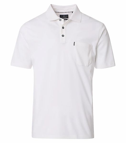 CASAMODA Poloshirt "CASAMODA Polo-Shirt uni" günstig online kaufen