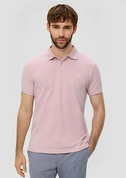 s.Oliver Kurzarmshirt Poloshirt aus reiner Baumwolle günstig online kaufen