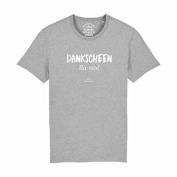 Bavariashop T-Shirt Herren T-Shirt "Dankscheen - fia nix! günstig online kaufen