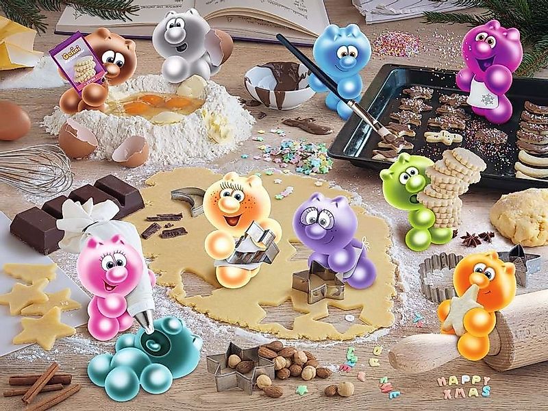 Ravensburger Puzzle Ravensburger, Gelinis Weihnachtsbäckerei, 1500 günstig online kaufen