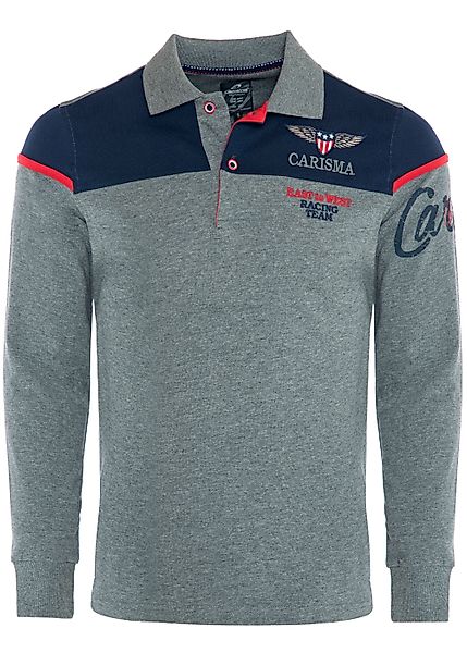 CARISMA Poloshirt (1-tlg) mit Stickerei Rugby günstig online kaufen