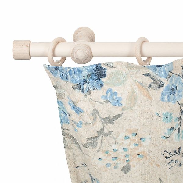 SN DECO GROUP Gardinenstange "Cafiro" 1 läufig-läufig Fixmaß 28 mm, Holz, v günstig online kaufen