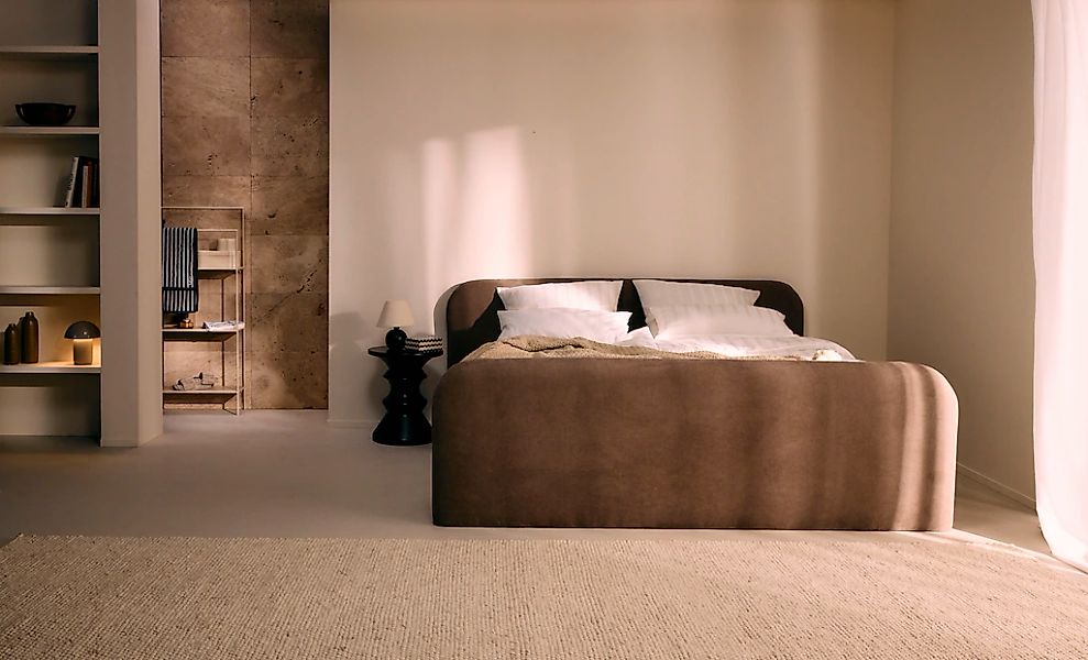 LeGer Home by Lena Gercke Polsterbett "Cleomi mit Bettkasten 140x200 180x20 günstig online kaufen
