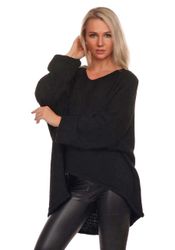 Charis Moda Strickpullover V-Ausschnitt im Oversized günstig online kaufen