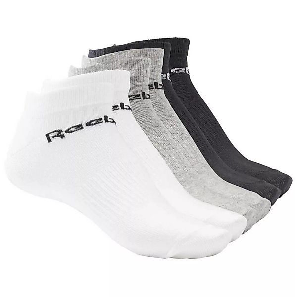 Reebok Active Core Inside Socken 6 Paare EU 43-45 Medium Grey Heather / Whi günstig online kaufen