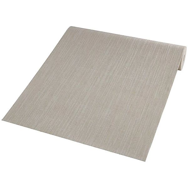 Vliestapete Textiloptik beige B/L: ca. 53x1005 cm günstig online kaufen
