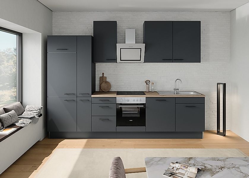 OPTIFIT Küchenzeile "Fiona", Breite 320 cm, mit Hanseatic-E-Geräten,in Prem günstig online kaufen