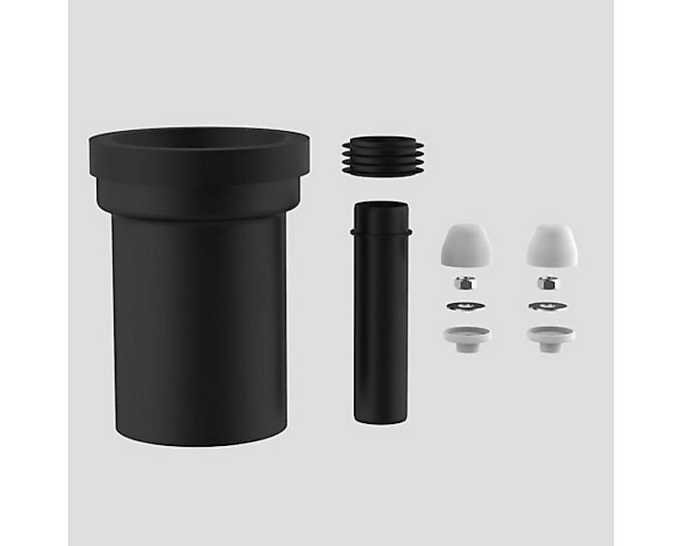 SANIT WC-Anschlussrohr WC-Anschlussgarnitur 180 mm DN100 weiß günstig online kaufen