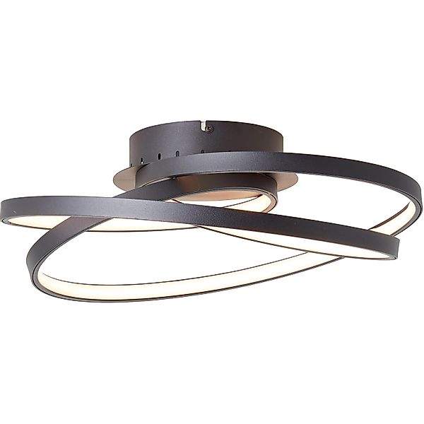 Brilliant Deckenleuchte Labyrinth, LED wechselbar, Warmweiß, günstig online kaufen