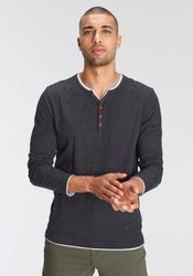 AJC Longsleeve Langarm, schmal geschnitten, Rundhalsausschnitt günstig online kaufen