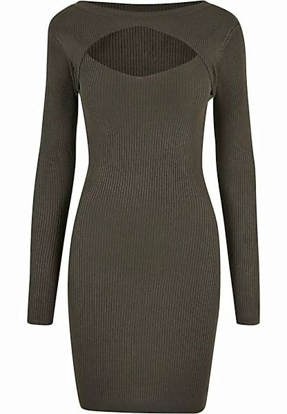 URBAN CLASSICS Shirtkleid Urban Classics Damen Ladies Cut Out Dress (1-tlg) günstig online kaufen